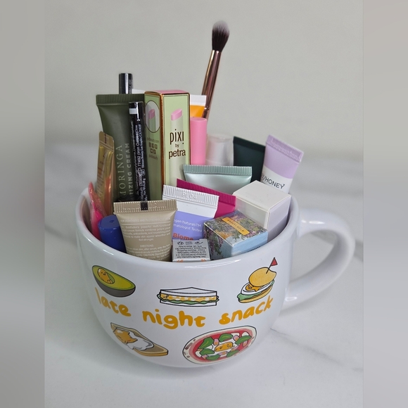 Assorted Ipsy Products In An Oversized Gudetama Mug - Sample Sizes - New - Picture 5 of 15